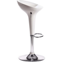 Барный стул Tetchair Nail (mod. ky801), металл/пластик, 42x44x67-88 см, белый/хром 19771