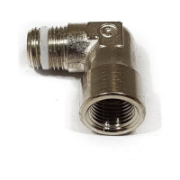 Фитинг угловой с фторопластовым кольцом Camozzi S2020 3/8-3/8