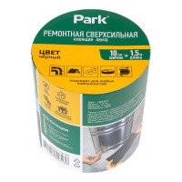 Клейкая сверхсильная лента PARK черная,1,5 м 106798
