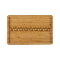 Поднос из бамбука Mallony foresta di bambu 35x22x1.9 см 106473
