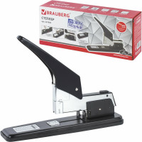 Степлер BRAUBERG №24/6-23/24 Maschine, черный, 227660