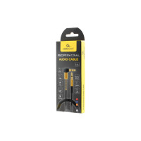 Спиральный аудио кабель Cablexpert Jack 3.5(M)/Jack 3.5(M), угловой, 1.8м, красный, коробка CCAB-02-35MMLC-1.8MR