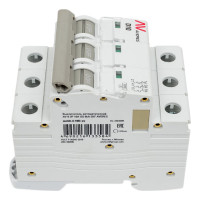 Автоматический выключатель EKF AVERES AV-6, 3P, 10A, 6kA mcb6-3-10D-av