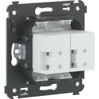 USB зарядное устройство в стену DKC, Avanti, Белое облако 4400543