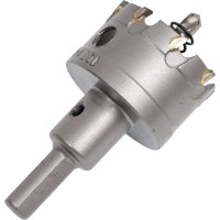 Коронка по металлу 42 мм с пластинами ВК8 WOLFSTAR cw00029