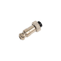 Разъем MIC12 6P гнездо Pro Legend металл на кабель, PL2218