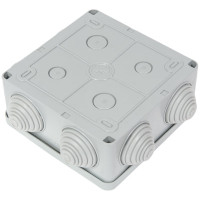 Распределительная коробка Bylectrica IP55, 125x125x58 мм, 8 вводов, КМ-345