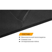 Шумопоглощающий материал JUMBO acoustics шумоизоляция 10.0 1 шт. N10001R1