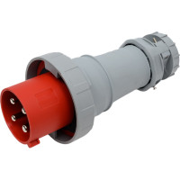 Кабельная вилка INPIN 125A/400V/3P+E/IP67 CA1443