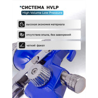 Краскораспылитель с верхним пластиковым бачком Forsage F-H-887P-14V 600мл, 1.4мм, 2.0-3.5 Bar, 120-200л/мин 52248
