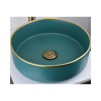Слив с переливом BRONZE DE LUXE ДРАКОН для раковины, латунь 21984