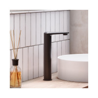 Сенсорный смеситель для умывальника Damixa Jupiter высокий, чёрный 770280300