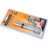 Цилиндровый механизм с вертушкой KALE KILIT 164 OBS SCE/110, 45x10x55 мм, никель, 5 кл. 45257