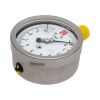 Манометр ДМ 2 100 Р (0-10) бар, кл.1.0, G1/2" BD 1152100009