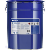 Эмаль Selkor ПФ-115 желтая 25 кг 81016