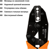 Обжимные клещи TDM ELECTRIC КО-13 "МастерЭлектрик" обжим BNC разъемов (RG-58, RG-59, RG-62, RG-6) SQ1001-0010