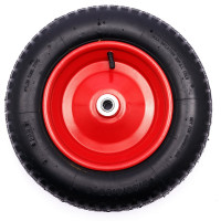 Колесо пневматическое (14x3.25-8 pneum; ось 20 мм; длина 70 мм) ENIFIELD 14x3,25-8 Pn 20/70