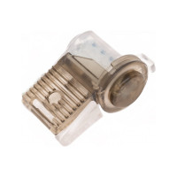 3-проводная влагостойкая клемма STEKKER IP68 с гелем (DIY упаковка 3 шт) LD400-3 49142