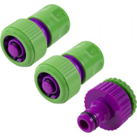 Набор для полива DON GAZON 3/4", пистолет 8 функций, 4 предмета 249966