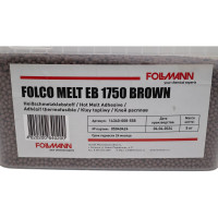 Клей FOLCO MELT EB 1750 BROWN расплав (ведро 5 кг) Follmann 14340-008-558