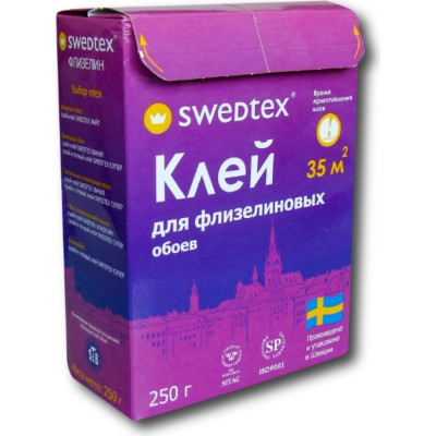 Клей сухой для обоев на флизелиновой основе Swedtex ФЛИЗЕЛИН PF-025