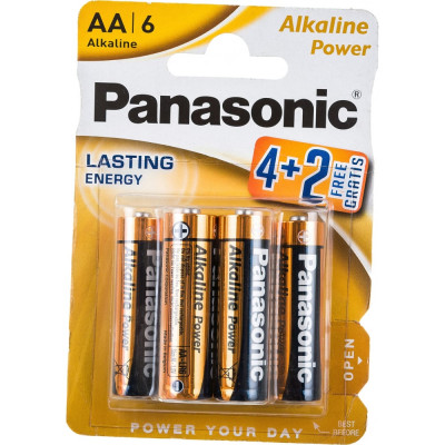 Элементы питания Panasonic Alkaline Power 6202