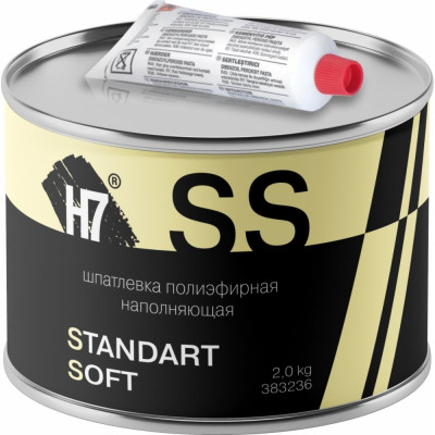 Полиэфирная наполняющая шпатлевка H7 Standard Soft 383236