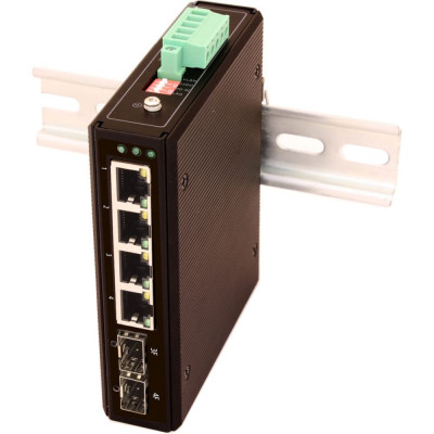 OSNOVO SW-80402/I Промышленный PoE коммутатор Gigabit Ethernet на 6 портов. sct1368