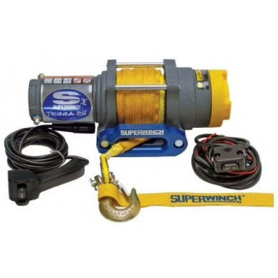 Superwinch лебедка электрическая с синтетическим тросом TERRA 25 W0856