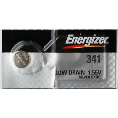 Батарейка Energizer 341 Silver Oxide ZM 7638900998528