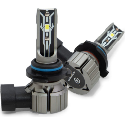 AUTOPROFI Лампа светодиодная , Х2 компак, HB4, 12V / 15W, 6000K, 4000 Lm, комплект 2 шт. X2-HB4
