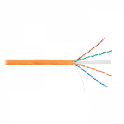 Кабель NETLAN EC-UU004-6-LSZH-OR