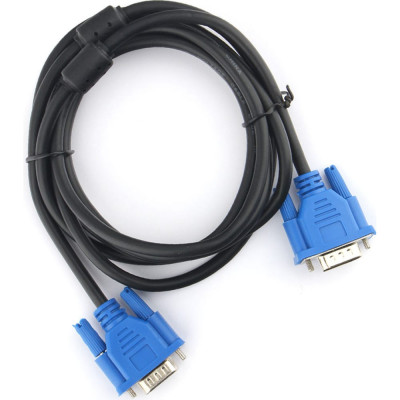 Кабель Cablexpert vga pro, 3.0м, 15m/15m, экран, ферритовые кольца, пакет CC-PVGA-3M