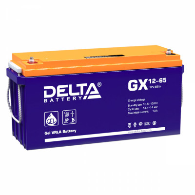 Аккумулятор DELTA GX 12-65