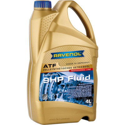 Трансмиссионное масло RAVENOL ATF 9 HP Fluid 4 л 1211149-004-01-999