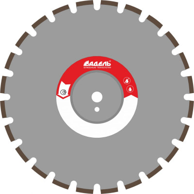 Отрезной сегментный алмазный круг Адель 1A1RSS/C2 КК17339