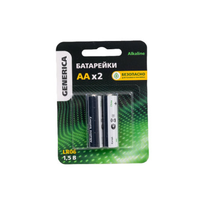 Щелочная батарейка GENERICA alkaline, lr06/aa ABT-LR06-ST-L02-G