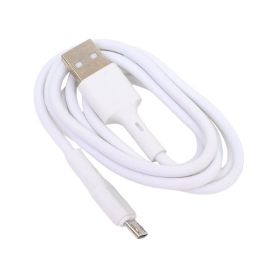 Дата кабель для micro USB More Choice K14m White