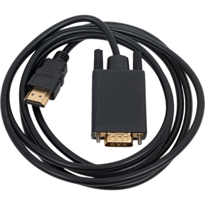 ExeGate Кабель-переходник HDMI-VGA EX-CC-HDMIM-VGAM-1.8 19M 15M, 1,8м 284928