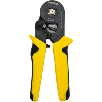 Ручные пресс-клещи SHTOK ПК-4вт с набором втулочных наконечников 03109