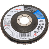 Круг лепестковый Best for Metal для УШМ (115 мм; К60) Bosch 2608607323