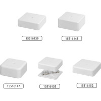 Коробка распределительная TDM ELECTRIC 75х75х20 ОП белая IP40 упаковка 10 штук SQ1401-0203