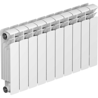 Радиатор биметаллический RIFAR BASE Ventil 350 08 секц. нижн. прав. R-BA-350-08-VR