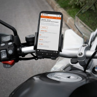 Раздвижной держатель для телефона/навигатора для мотоцикла/велосипеда Airline AMS-U-05