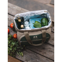 Сумка-холодильник Арктика 13.5 л, зеленая 4100-3-GN пикниковый набор 3 чел