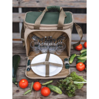 Сумка-холодильник Арктика 13.5 л, зеленая 4100-3-GN пикниковый набор 3 чел