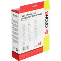 Мешки-пылесборники синтетические для пылесоса ETA (5 шт.) OZONE M-43