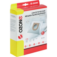 Мешки-пылесборники синтетические для пылесоса ETA (5 шт.) OZONE M-43