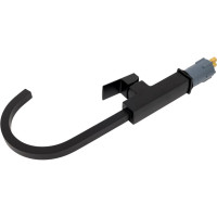 Смеситель для кухни CLEVER ALPINA OVAL матовый черный 61198