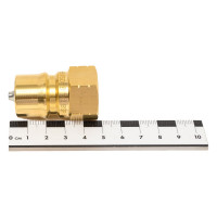 Соединение быстроразъемное серия B ISO 7241-B (1/2"; ниппель; латунь) TITAN LOCK TL4BM-B